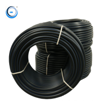 China factory flexible black thin plastic tube irrigation pe pipe on sale